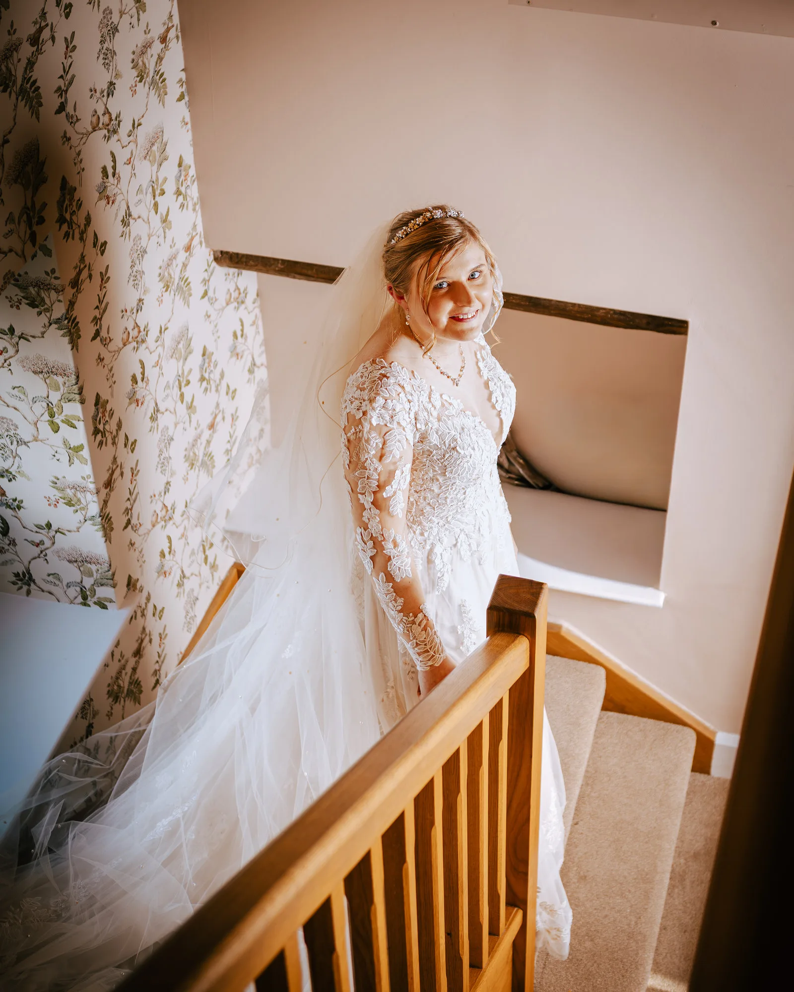Josh & Chloe: wedding photography at The Ashes Barns, Endon, Staffordshire, photo 6