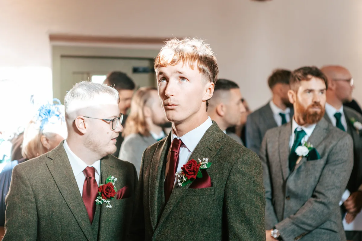 Josh & Chloe: wedding photography at The Ashes Barns, Endon, Staffordshire, photo 18