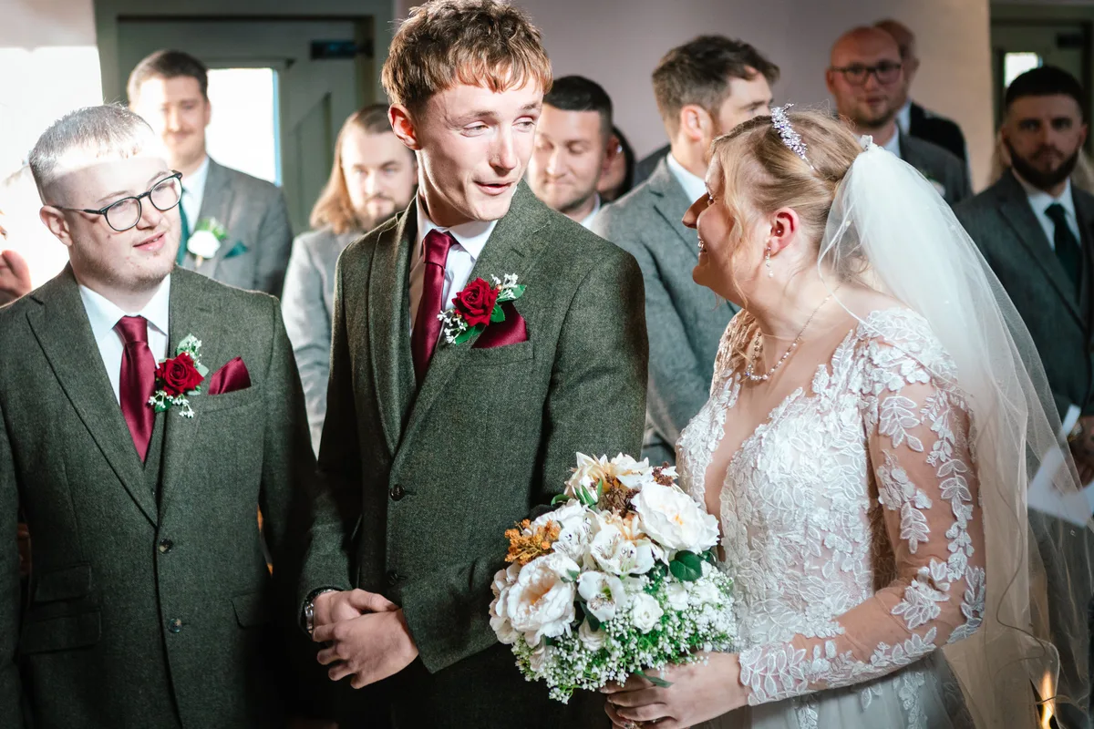 Josh & Chloe: wedding photography at The Ashes Barns, Endon, Staffordshire, photo 5