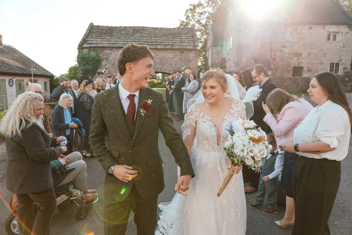 Josh & Chloe: wedding photography at The Ashes Barns, Endon, Staffordshire, photo 1