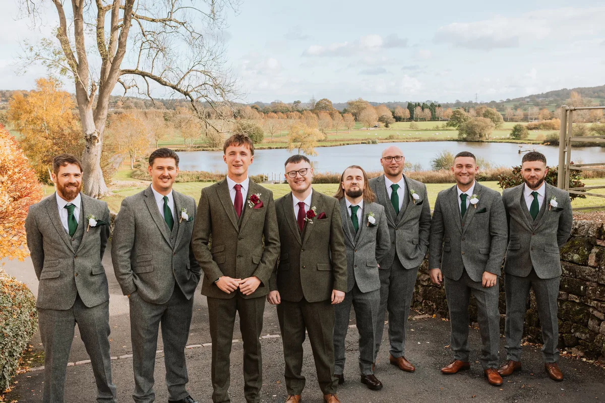 Josh & Chloe: wedding photography at The Ashes Barns, Endon, Staffordshire, photo 16