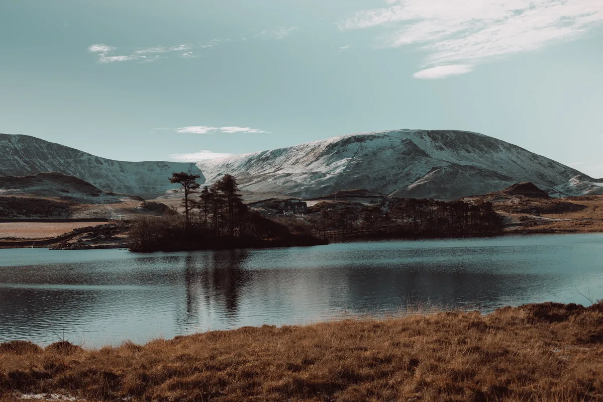 Cregennan Lakes in winter: landscape photography at Eryri National Park, Wales, photo 1