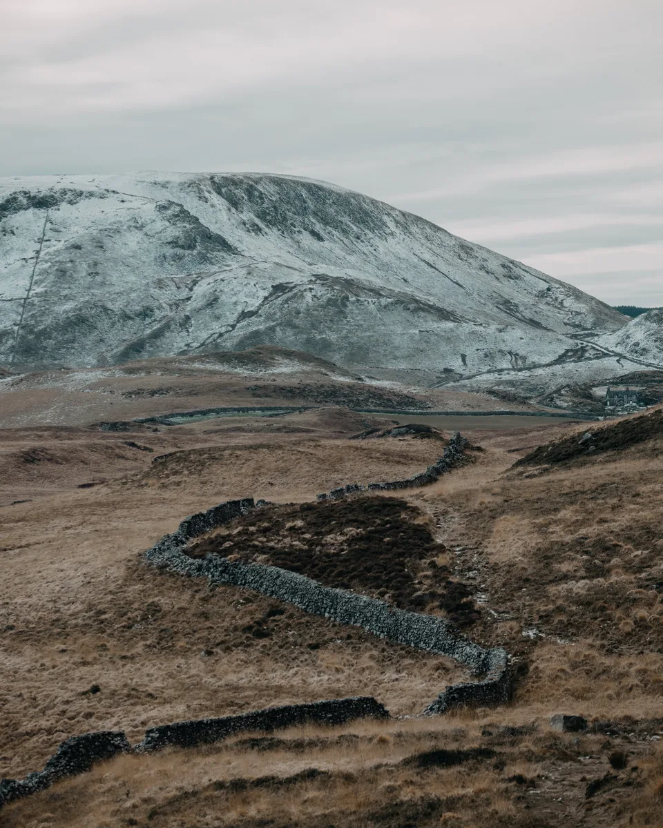 Cregennan Lakes in winter: landscape photography at Eryri National Park, Wales, photo 4