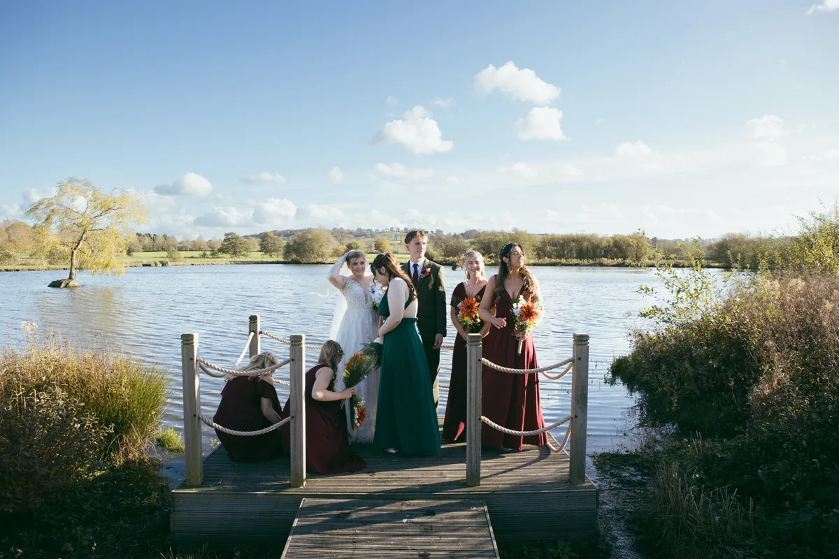 Josh & Chloe: wedding photography at The Ashes Barns, Endon, Staffordshire, photo 10