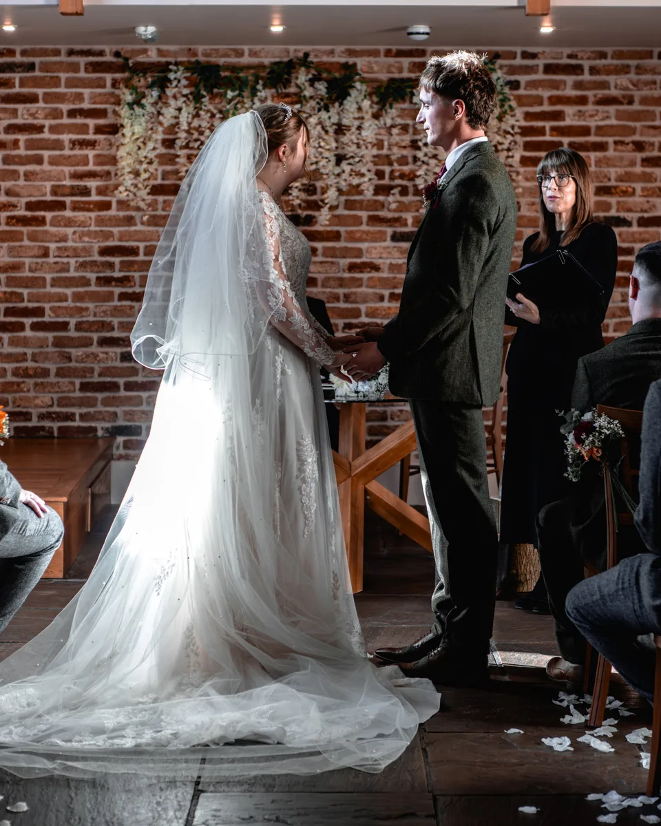 Josh & Chloe: wedding photography at The Ashes Barns, Endon, Staffordshire, photo 4