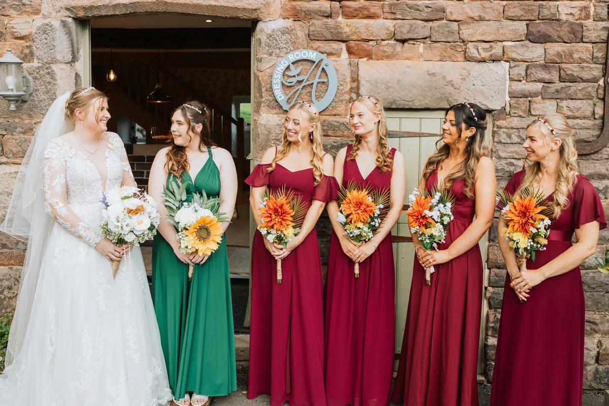 Josh & Chloe: wedding photography at The Ashes Barns, Endon, Staffordshire, photo 17